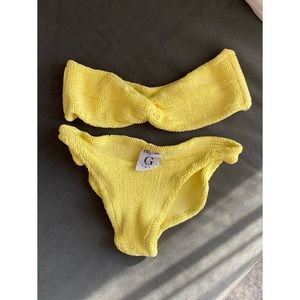 Hunza G Ariel Bandeau Bikini